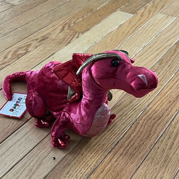 Douglas Ruby the Red Dragon Plush Medium Stuffed Animal Toy Walt Disney world - Picture 1 of 11